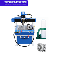 Vente flash : machine de gravure et de sculpture sur bois et PVC 3D, routeur CNC 6090 4 axes avec dispositif rotatif