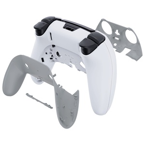 Coque décorative personnalisée EXtremeRate pour la manette PS5 Edge, avec garniture supérieure et inférieure, plaque avant et arrière - Product Image 4