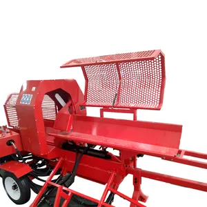 Hydraulic Automatic Firewood Splitter With Lifter Table Forestry Machinery Log Splitter Wood Chipper Firewood Processor