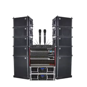 Wholesale active speakers concert event stage dj line array active speakers audio system sound set