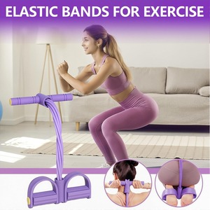 Solución Completa para Entrenamiento Corporal EIGFOH con Nuestras Versátiles Bandas de Ejercicio con Pedales, Dirigidas a Múltiples Grupos Musculares - Product Image 5