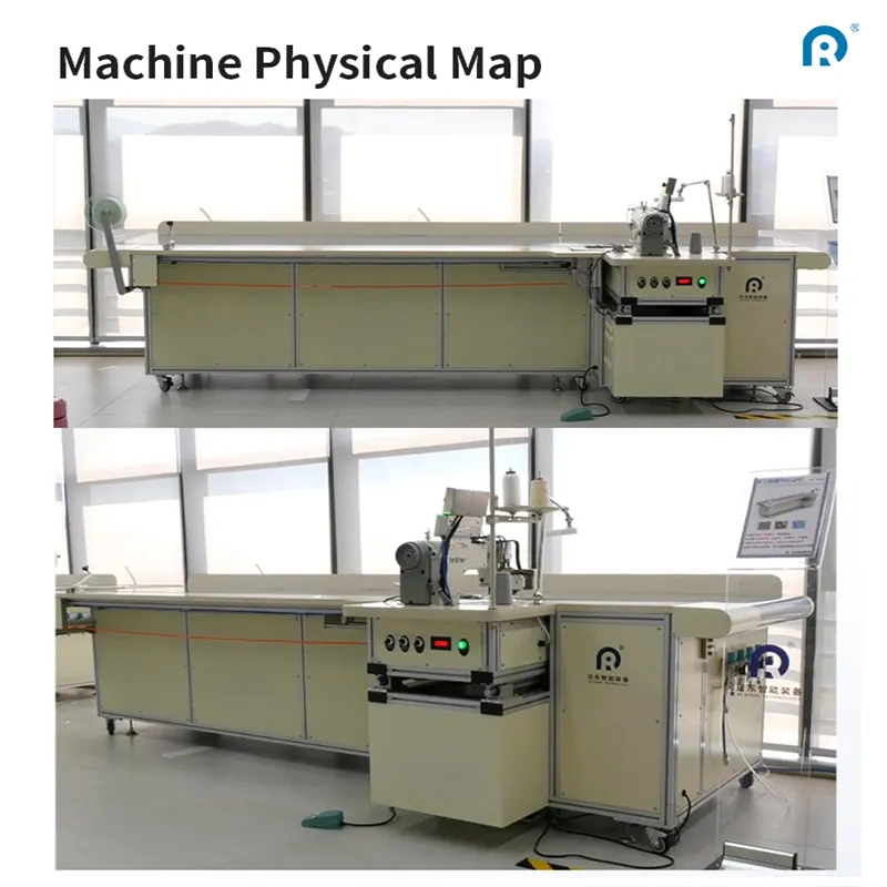 Fabriek Directe Verkoop Automatische Gordijn Zomen Naaimachine Industriële Gordijn Zomen Machine