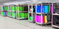 Écran tactile mural multi-touch personnalisé C J S incurvé 21,5 23,8 27 32 43 pouces pour machine de jeu d'arcade