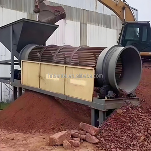 Máy sàng trống quay không trục hiệu quả cao để sàng lọc quặng/rác/đá/đất với hệ thống lọc 3 giai đoạn - Product Image 5