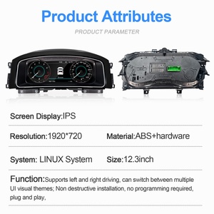 OEM <b>for</b> Volkswagen VW Golf 7 2014-2020 LCD Digital Cluster Dashboard Navihua Virtual Cockpit <b>Speedometer</b> Instrument Auto Meter - Product Image 6