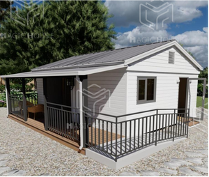 Casa Contenedor Expandible <span class=keywords><strong>de</strong></span> 20 pies con Doble Ala y un Dormitorio, Diseño <span class=keywords><strong>de</strong></span> Vivienda Habitable ABCB, Estándar <span class=keywords><strong>de</strong></span> 36 m², Nuevo Diseño - Product Image 1