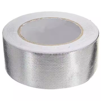 Ruban adhésif acrylique renforcé en aluminium, résistant aux hautes températures, ruban en tissu de fibre de verre auto-adhésif résistant à la chaleur