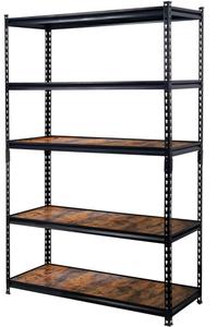 رفوف معدنية قابلة للتعديل مع ألواح مغلفة للتخزين - Product Image 2