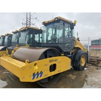 Compacteur de sol PowerComp XS143 125 kW 14 tonnes pour le compactage du gravier, des fondations et des bases de routes