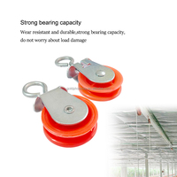 Poulie de ligne d'eau YYC 1-3/4 pouces pour système d'abreuvement automatique suspendu pour poulailler