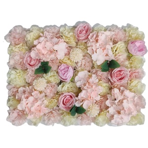 Đám Cưới Sân Khấu Hoa Tường Trang Trí Nội Thất Giá Rẻ Giá Hồng Backdrop Bảng Điều Chỉnh Cuộn lên Vải Vải Lụa Hoa Tường - Product Image 1