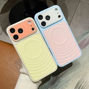 Coque de téléphone magnétique dégradée ondulée au toucher doux effet mat pour <span class=keywords><strong>iPhone</strong></span> 17 <span class=keywords><strong>Pro</strong></span> Max 16 15 <span class=keywords><strong>14</strong></span> <span class=keywords><strong>Pro</strong></span> – Housse givrée magnétique - Product Image 2