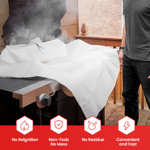 ผ้าใยแก้วทนความร้อนสูง SuiHua En1869 สำหรับครัว ป้องกันไฟไหม้ ใช้กับเครื่องดับเพลิง ผ้าห่มฉุกเฉินสำหรับบ้าน - Product Image 5