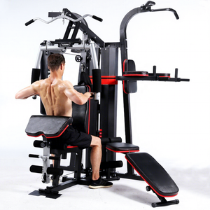 Equipo de Gimnasio Multifuncional para 3 Personas, para Entrenamiento de Fuerza, Gimnasio Comercial, <span class=keywords><strong>Entrenador</strong></span> Integral Integrado Smith - Product Image 3