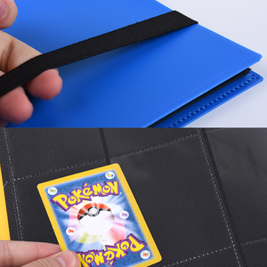 Reliure pour cartes PP à 9 pochettes en gros, 360 cartes à collectionner, chargement latéral avec bande élastique, album photo, reliure pour cartes à collectionner Yugioh - Product Image 5