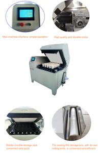 Flux Mixer Trộn Bên Trong Crucibles Đầy Đủ Và Đồng Đều - Product Image 4