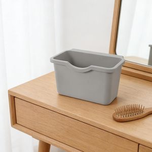Poubelle suspendue pour armoire de cuisine, panier de rangement mural pour déchets alimentaires et légumes, poubelle de cuisine pratique en plastique - Product Image 2