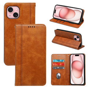 Funda abatible con monedero magnético, fundas de cuero PU para <span class=keywords><strong>iPhone</strong></span> 14 <span class=keywords><strong>12</strong></span> 13, tarjetero, funda para teléfono móvil para <span class=keywords><strong>iPhone</strong></span> 15 Plus 16 Pro Max - Product Image 1