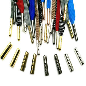 SAS Factory Direct-Sale Tamaño personalizado Correa Extremo del cable Punta de metal Clip <span class=keywords><strong>Aglet</strong></span> para cordones - Product Image 2