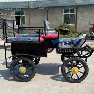 عربة سباق ماراثون ، عربة أحصنة ، بعجلتين ، عربة مسحوبة على شكل حصان ، عربة لمشاهدة معالم المدينة - Product Image 5