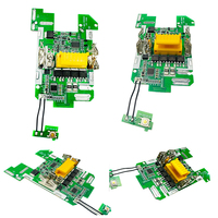 Scheda di Protezione Batteria Li-ion 5S 18V 21V 20A con Circuito di Bilanciamento e LED, per Pacchi Batteria al Litio