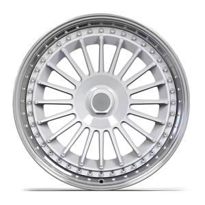 Jantes de voiture personnalisées en argent de 18 à 22 pouces Jantes forgées en une pièce/deux pièces pour les modèles <span class=keywords><strong>BMW</strong></span> <span class=keywords><strong>Alpina</strong></span> - Product Image 2