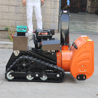 Machine de déneigement et de balayage télécommandée robuste Loncin 420cc 15HP EPA avec une largeur de 1000 mm