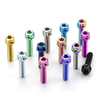 Vis Torx M6 en alliage de titane Tmj pour moto, à bride, à double extrémité (intérieure et extérieure), pour moteur, pompe supérieure et fourche plate, disponibles