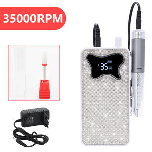 Pulidor de uñas con batería eléctrica de diamante de 35000rpm, máquina perforadora de uñas de alta velocidad, sin escobillas, de bajo ruido, fácil extracción, juego de taladro electrónico - Product Image 5
