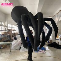 Louez un défilé d'animaux géants en forme d'araignée, fournitures de divertissement sur le thème d'Halloween