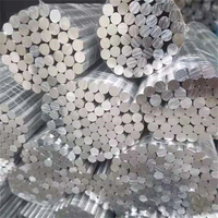 Barra Redonda de Aluminio 6061 T6, Varilla Sólida Estirada en Frío, Barra de Aluminio de Precisión para Mecanizado y Automoción
