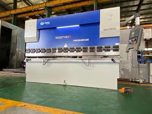 Presse d'usinage de noyaux de roulements en aluminium et acier inoxydable, entièrement automatique, électro-hydraulique, haute précision, WC67K-100T/4000 NOKA CNC - Product Image 2