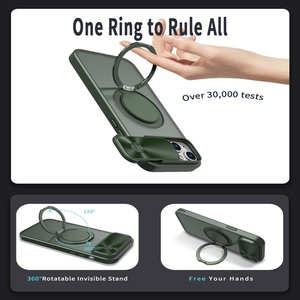 กดกล้องเลนส์แม่เหล็กวงกลมแข็งแรงทนทานเคสชาร์จโทรศัพท์แบบไร้สายสำหรับ <span class=keywords><strong>iPhone</strong></span> 16 15 14 13 12 11 Pro Max PLUS XR <span class=keywords><strong>SE</strong></span> - Product Image 6