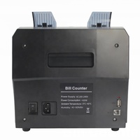 Compteur de billets multi-devises EURO GBP INR avec détecteur UV MG IR pour usage bancaire et billettes Contadora De Billetes