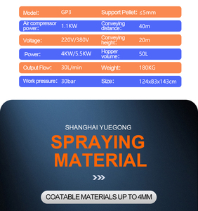Máquinas Industriales <span class=keywords><strong>para</strong></span> Proyección de Pintura y Revoco de <span class=keywords><strong>Cemento</strong></span> de 220V/240V/380V/400V <span class=keywords><strong>para</strong></span> Pared, Bombas de Mortero, Estación de Revoco 220 - Product Image 2
