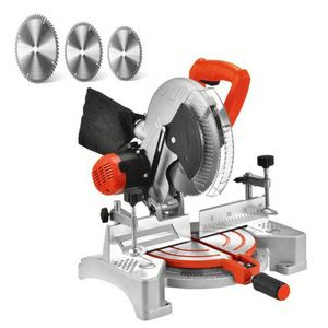 Scie à onglet multifonctionnelle pour la découpe du métal et du bois de grande taille, avec profilés de lames de scie, machine de découpe professionnelle haute puissance pour l'aluminium - Product Image 5