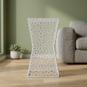 Tabouret en métal avec revêtement en poudre - Product Image 1