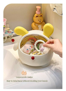 Hot Selling Hair Clip <strong>Storage</strong> <strong>Box</strong> Bathroom Hair <strong>Tie</strong> and Hair Band Jewelry <strong>Storage</strong> <strong>Box</strong> for Table - Product Image 5