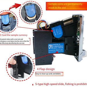 เครื่องจำหน่ายสินค้าอัตโนมัติแบบหยอดเหรียญรุ่น JY-133A คุณภาพสูงสำหรับชุมชน พร้อมระบบคัดเหรียญด้วยออปติคอลและตัวรับเหรียญแบบ CPU ขายส่ง - Product Image 4