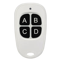 DC6V 4 boutons universel électronique porte ouvre-porte RF sans fil 433 MHz télécommande EV1527 télécommandes