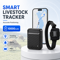 Rastreador GPS Inteligente 2G GLONASS 10000mAh con App para iOS y PC, Alerta de Entrada/Salida, Geo-cerca, Historial de Rutas y Reproducción, Funciones Múltiples