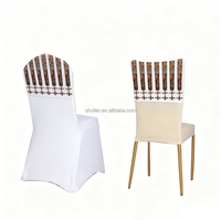 Housse de chaise publicitaire personnalisée avec logo, design sur mesure, 35*28cm, style traditionnel éthiopien