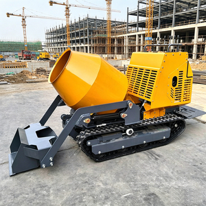 Kc750 Produits les plus vendus Mini bétonnière 300l sur chenilles auto-chargeante pour la construction - Product Image 1
