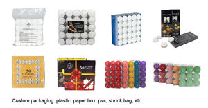 Teelichter aus Paraffinwachs in Rot und Pink mit Duftstoffen – Ideal als Hochzeitsdekoration und für Romantische Anlässe im Großhandel - Product Image 6