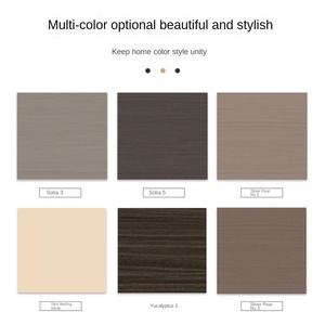 Porte d'entrée intérieure en plastique PVC à structure métallique imperméable en bois polymère écologique - Product Image 4