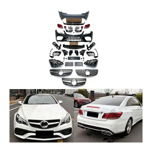 Pour Mercedes Benz Classe <span class=keywords><strong>E</strong></span> W207 Ancien Modèle, Kit Carrosserie E63 Mis à Jour, Pare-chocs Avant, Pare-chocs Arrière, Phares, Feux Arrière - Product Image 1