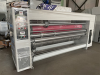 Machine de découpe rotative semi-automatique à faible prix d'usine de 1600 mm pour la fabrication de boîtes en carton ondulé, boîtes à pizza