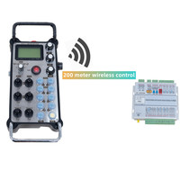 Télécommande industrielle 433Mhz écran LCD avec manette contrôleur de bouton-poussoir soudage scie à fil rotative Machine de découpe