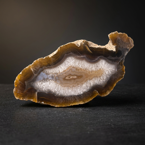 Cristal Natural Pulido de Ágata en Forma Libre, Espécimen Coleccionable, Piedra Decorativa Feng Shui - Product Image 1