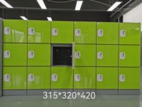 Easylocker Armoire en plastique ABS personnalisée et durable Casier à bagages de fitness pour école avec verrou de sécurité facile à choisir